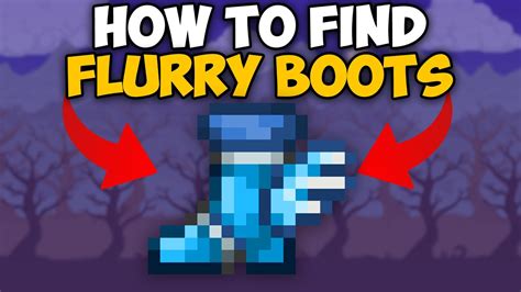 flurry boots Terraria seed